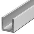 Kép 1/2 - AKCIÓS - Alumínium "U" profil, AlMgSi0,5/F22/20*20*20*2 (szál, 6m.)