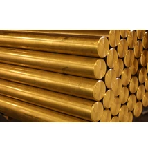 Sárgaréz kör rúd, CuZn39Pb3 k /22 mm (mm.)