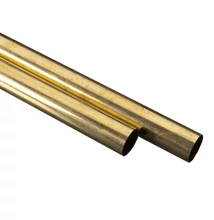 Sárgaréz cső CuZn 37 fk/8*1*3000/ méter