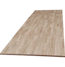 Táblásított Tölgy Falap, 1R, AB minőség, Hosztoldott (3000x1250x40mm)