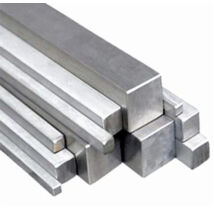Alumínium négyzetrúd, 6082 T6/15 (szál, 6m.)