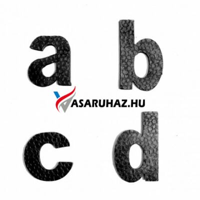 KOVÁCSOLTVAS BETŰK (a , b , c , d)