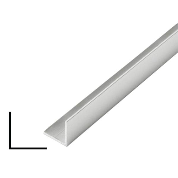 Import alumínium C-profil 10-30 mm, AlMgSi ötvözetben, 6 m-es