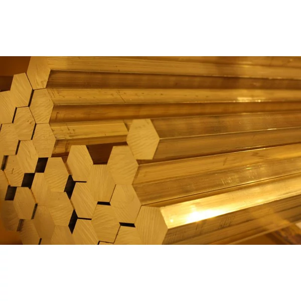 Sárgaréz hatszög rúd, CuZn39Pb3 fk/16/ méter