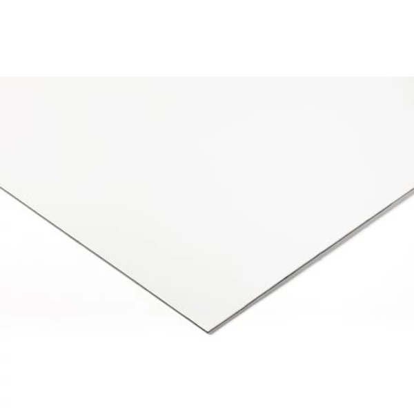 Alumínium lemez 5005 H42/H44/ RAL 9016 (fehér) 1 oldalon fólia /1,2*1000*2000 (db.)