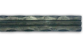 Mángorolt laposvas, 40×5 mm, 6 méter